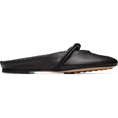 Bottega Veneta Lagoon Nappa Leather Knotted Mary Jane Ballerina Mules In Multi