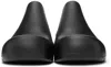 Bottega Veneta Puddle Rubber Slingback Clogs In Black