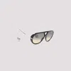 Bottega Veneta Eyewear Pilot Frame Sunglasses In Black
