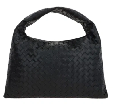 BOTTEGA VENETA BOTTEGA VENETA BLACK SMALL HOP BAG