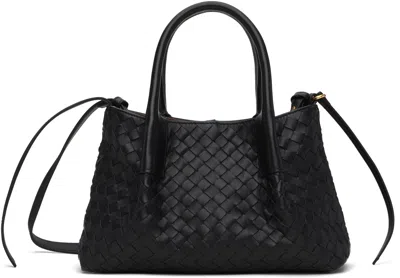 Bottega Veneta Black Small Pinacoteca Bag