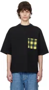 Bottega Veneta Black Soft Cotton Jersey T-shirt