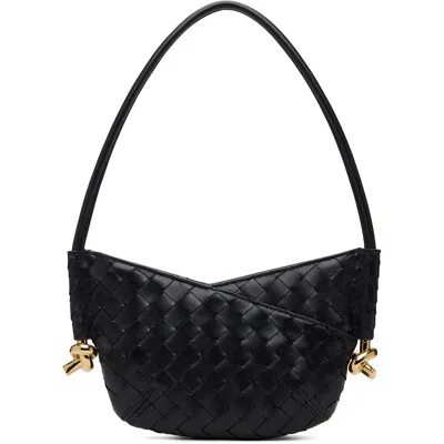 Bottega Veneta Black Solstice Intrecciato Baby Bag