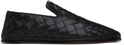 BOTTEGA VENETA BLACK SUNDAY SLIPPERS