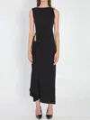Bottega Veneta Women Viscose Jersey Dress In Black