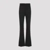 Bottega Veneta Black Wide Leg Pant In Black