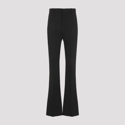 BOTTEGA VENETA BLACK WIDE LEG PANT
