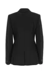 Bottega Veneta Black Wool Blazer In 1000