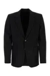 Bottega Veneta Wool Blazer With Padded Shoulders And Flap Pockets