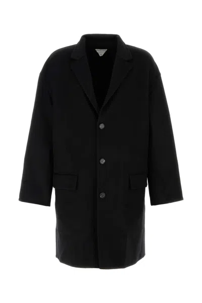 Bottega Veneta Black Wool Coat