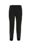 Bottega Veneta Black Wool Pant In 1000