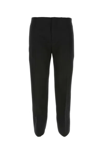 BOTTEGA VENETA BLACK WOOL PANT