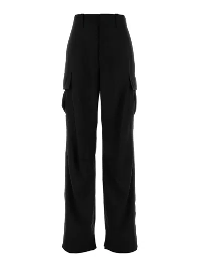 Bottega Veneta Trousers Fine Wool In Black