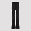 Bottega Veneta Flared Wool Pants In Black