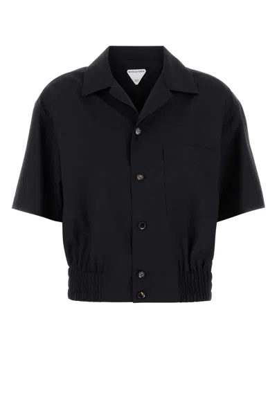 Bottega Veneta Black Wool Shirt