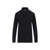 Bottega Veneta Wool Shirt With Buttoned Cuffs And Chest Pocket In Black