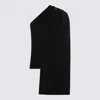 Bottega Veneta One-shoulder Drape Top In Black