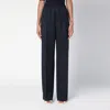 Bottega Veneta Trousers Wool Striped Motif In Black