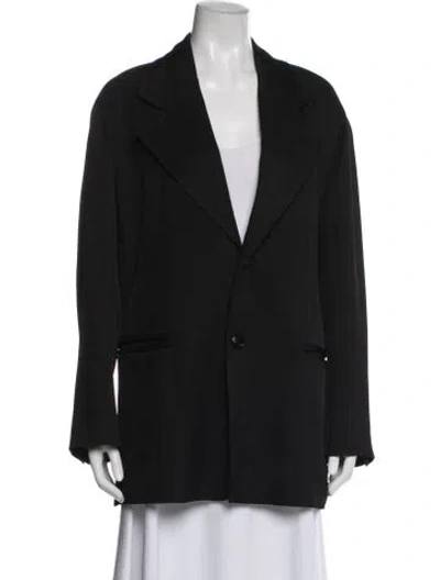 Pre-owned Bottega Veneta Blazer In Black