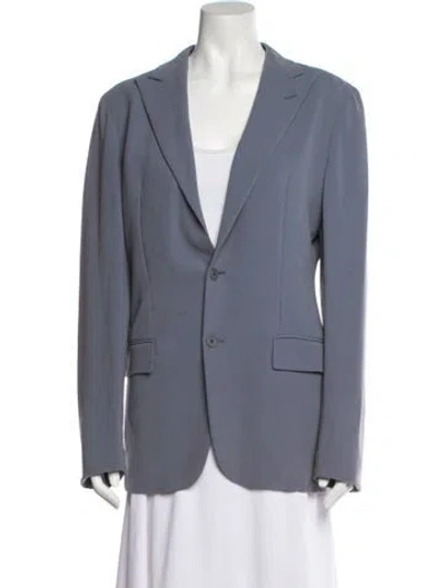 Pre-owned Bottega Veneta Blazer In Blue