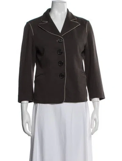 Pre-owned Bottega Veneta Blazer In Brown