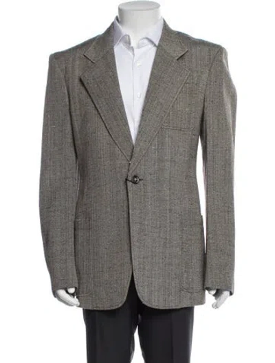 Pre-owned Bottega Veneta Blazer In Gray
