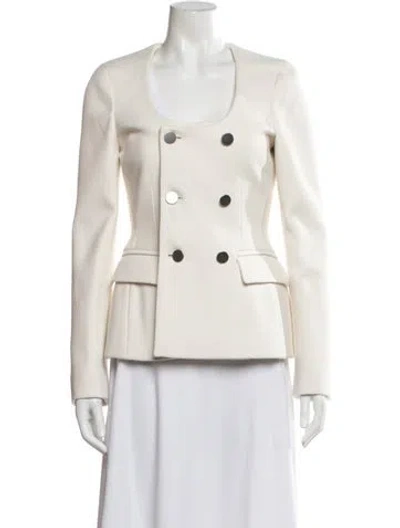 Pre-owned Bottega Veneta Blazer In Neutrals