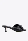 Bottega Veneta Blink 50 Leather Intrecciato Mules