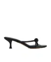 Bottega Veneta Blink 55 Leather Mules In Black