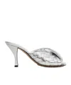 Bottega Veneta Blink Mules In Gray