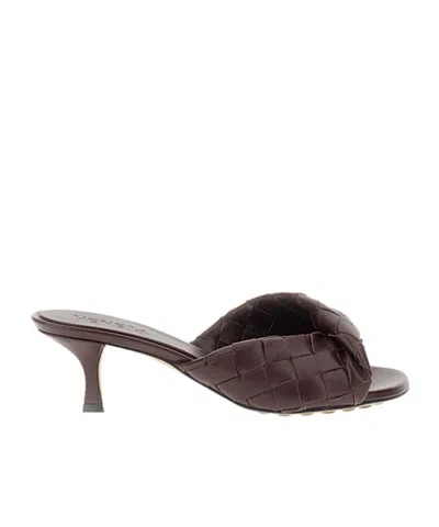 Bottega Veneta Blink Mule In Burgundy