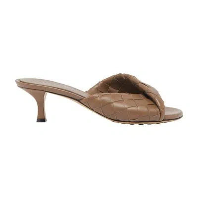 Bottega Veneta Blink Mules In Brown