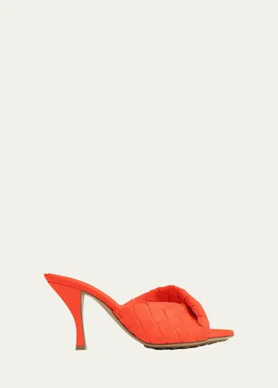 Bottega Veneta Blink Mules In New Orange