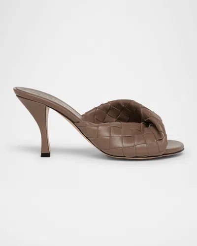 Bottega Veneta Blink Mules In Pinecone