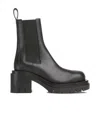 Bottega Veneta Block-heel Ankle Boots In Black