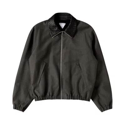 Pre-owned Bottega Veneta Blouson 'desert/grey Melange' | Men's Size 52