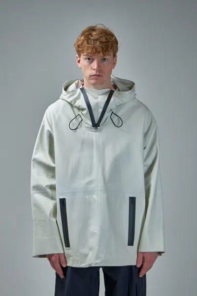 Bottega Veneta Blouson Knit Leather Off In White
