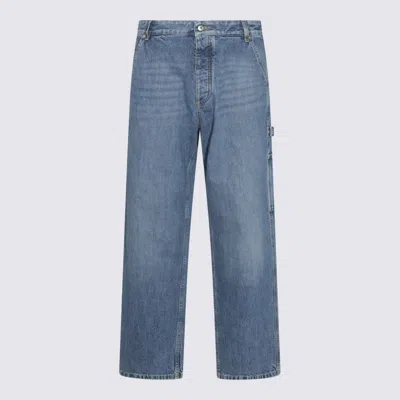 Bottega Veneta Blue Cotton Denim Pants
