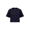 Bottega Veneta Blue Cotton T-shirt In Blue