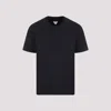 Bottega Veneta Short-sleeved Cotton T-shirt In Blue