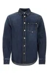 BOTTEGA VENETA BLUE DENIM SHIRT