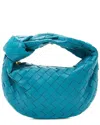 Bottega Veneta Blue Intrecciato Leather Jodie Mini Bag (authentic Pre-loved) In Blue