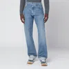Bottega Veneta Blue Jeans With Intrecciato Pocket In Blue
