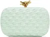 Bottega Veneta Blue Knot Clutch In 1824 Glacier Muse Br