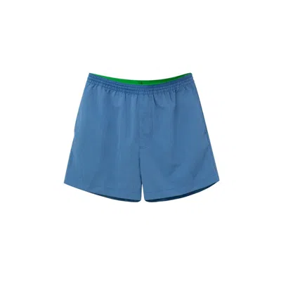 BOTTEGA VENETA BLUE POLYAMIDE SWIM SHORT