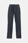 Bottega Veneta Relaxed Barrel Leg Indigo Denim Trousers In Blue