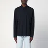 Bottega Veneta Thin Wool Shirt In Blue