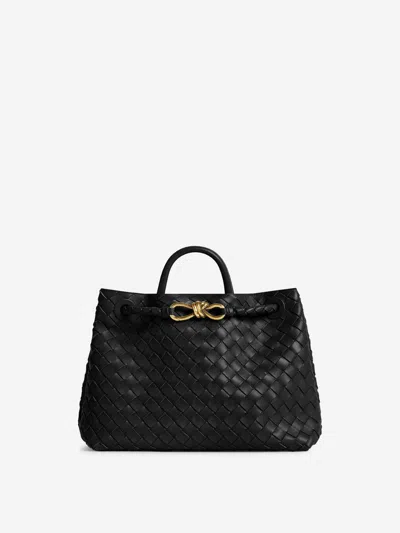 Bottega Veneta Small Andiamo In Brown