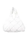 Bottega Veneta Bolso Shopping - Blanco In Blanco