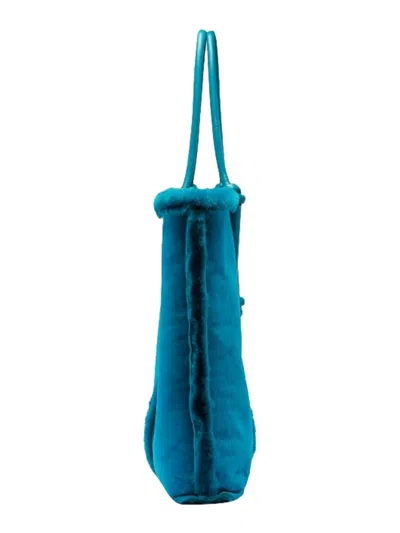 Bottega Veneta Bolster Tote Bag In Blue